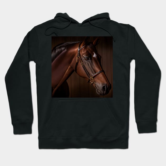 Horses Series Hoodie by VISIONARTIST